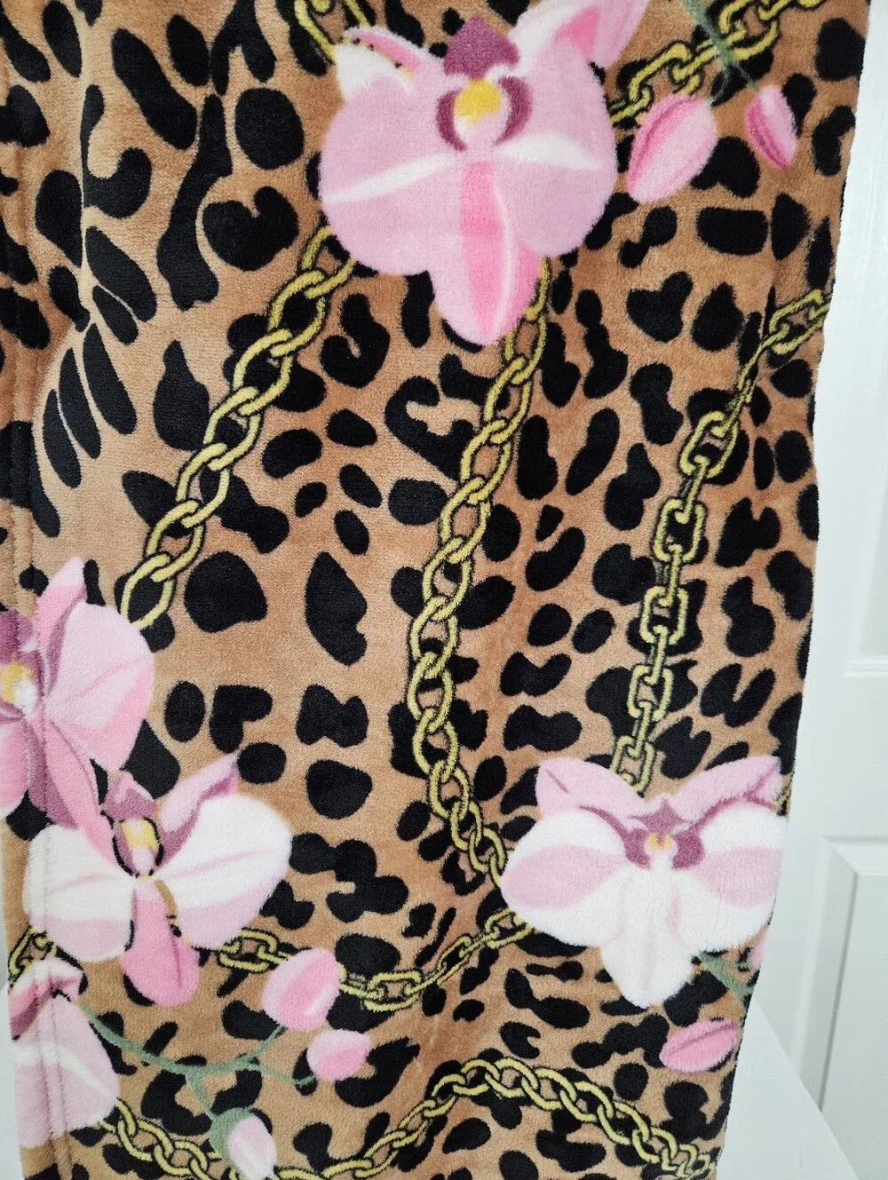 Baby Phat print plush brown